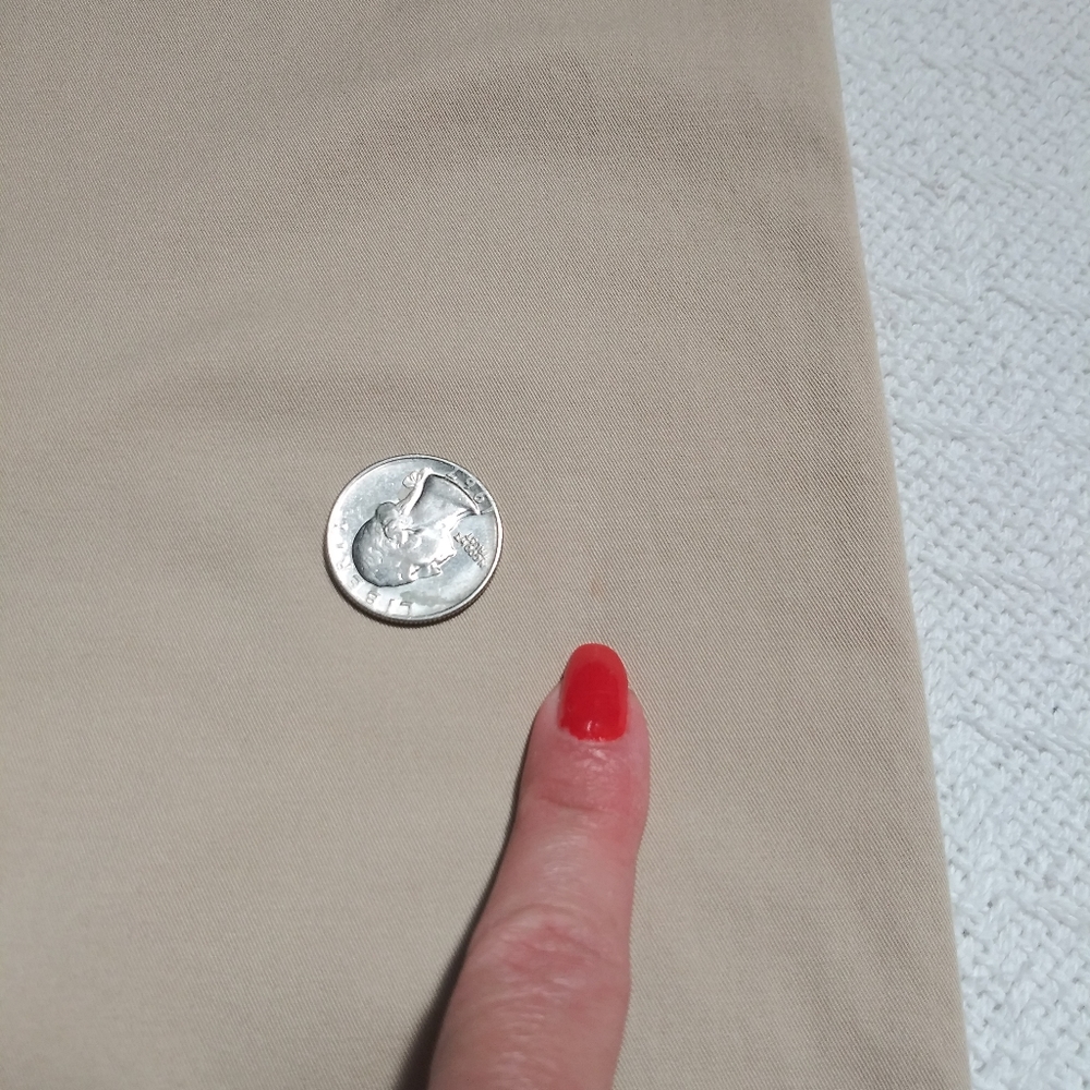 Banana Republic Khaki Stretch Pants Size 6 - Picture 7 of 7